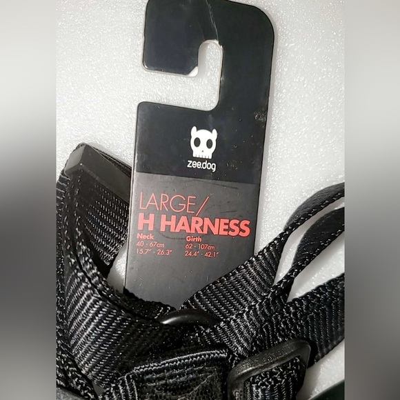 Zeedog H-Harness GOTHAM | NWT | Sizes: Large - Picture 6 of 12